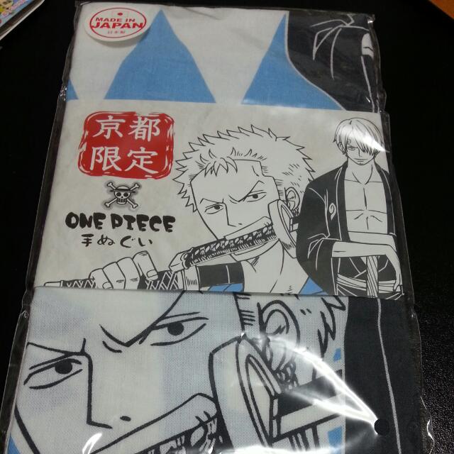 One Piece Anime Zoro Sanji Kyoto Limited Edition Long Hand Towel Hobbies Toys Memorabilia Collectibles Fan Merchandise On Carousell