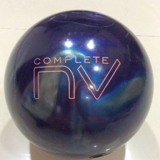 Ebonite NV Complete Bowling Ball, Sports Equipment, Sports & Games, Billiards & Bowling on Carousell