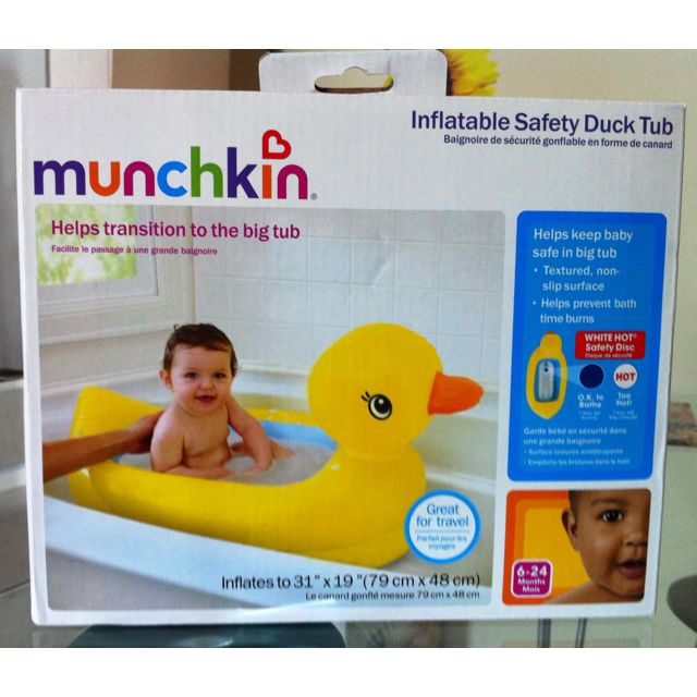 munchkin duck tub