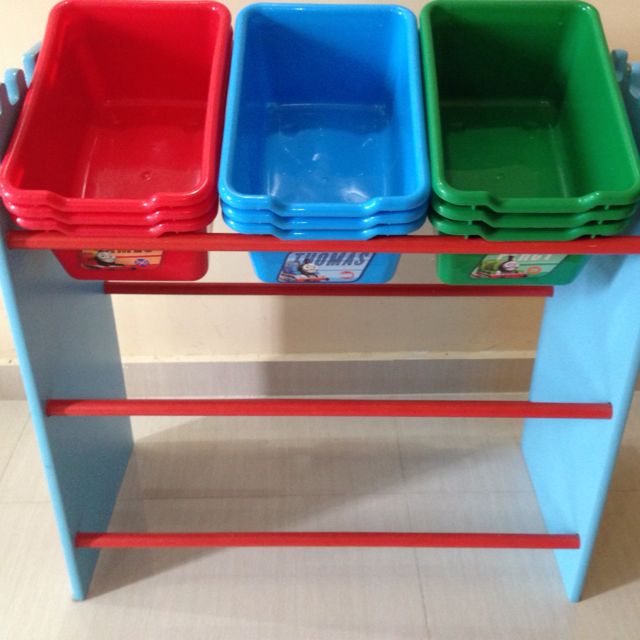 Thomas And Friend Rack (toys & book), Babies & Kids, Baby Nursery ...