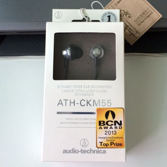 Audio Technica Ath Ckm55 Earphones Brand New Electronics On Carousell