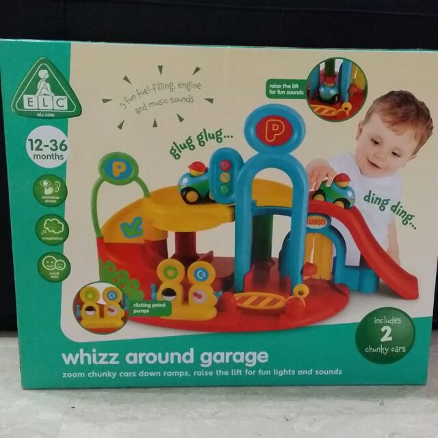 Elc whizz around garage shop