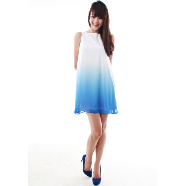 Ombre Trapeze Dress
