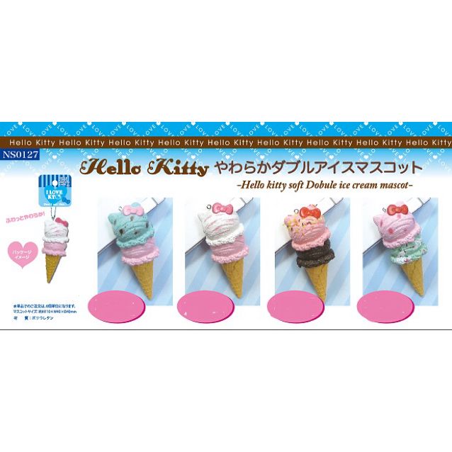 Hello Kitty Sweets Cafe Ice Cream Squishy Toys Games On Carousell