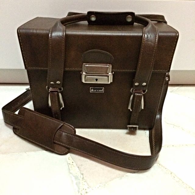 Marsand 1970 Vintage Full Leather Hard Camera Bag