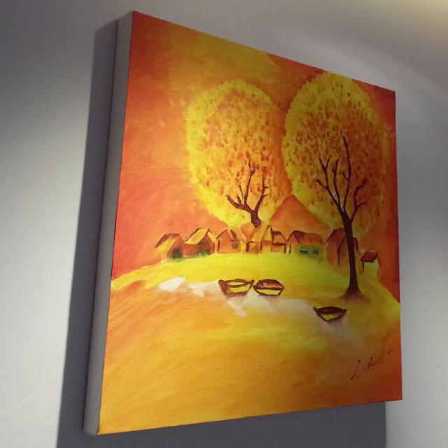 Autumn Season Painting Hobbies Toys Stationery Craft Art Prints On Carousell