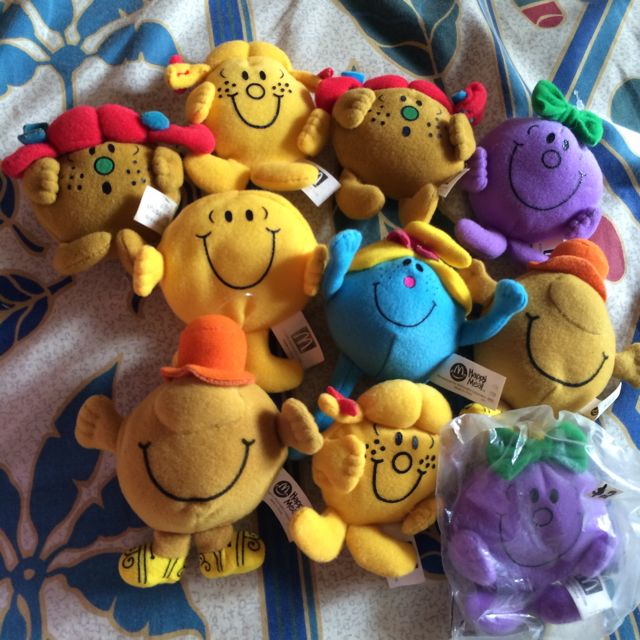 mr men soft toys