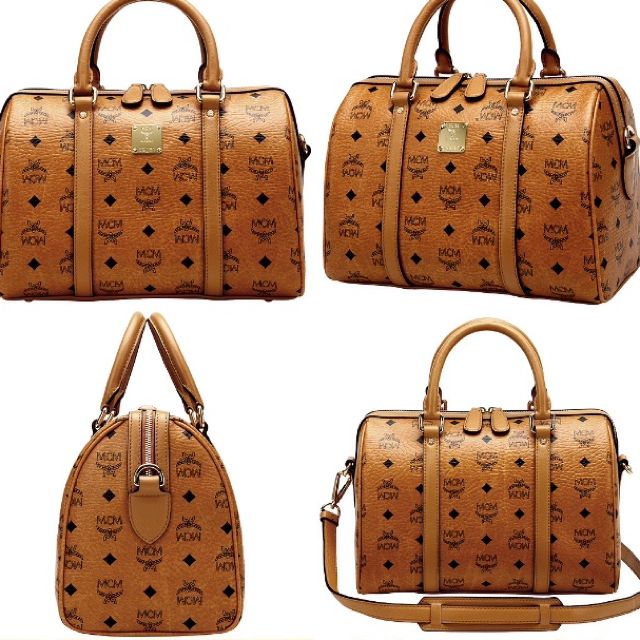 Mcm boston bag medium online