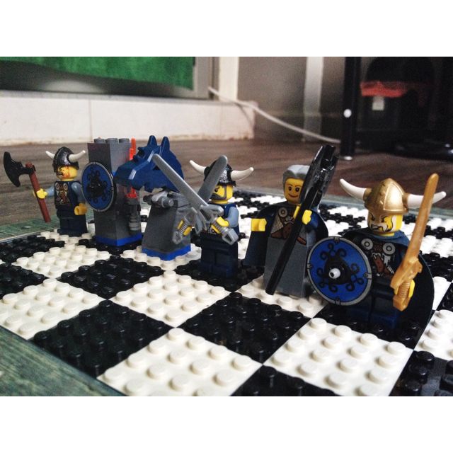 Lego viking chess set deals