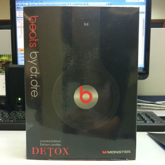 Reserved Beats By Dr Dre Detox Limited Edition Music Media On Carousell