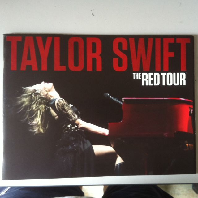 Taylor Swift Red Tour Book, Everything Else on Carousell