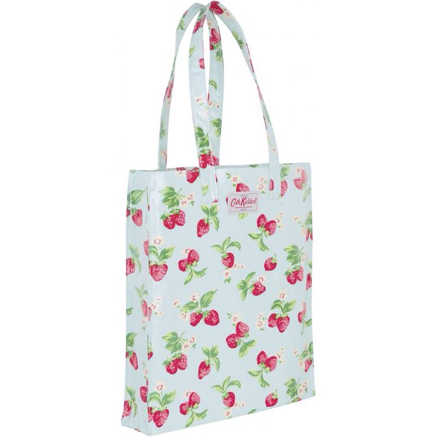 AUTHENTIC Cath Kidston Book Bag With Strawberry Gusset