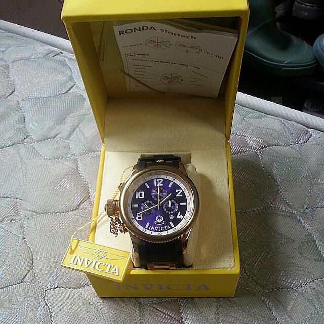 Authentic Gold LIMITED EDITION INVICTA RUSSIAN DIVER Watch Luxury