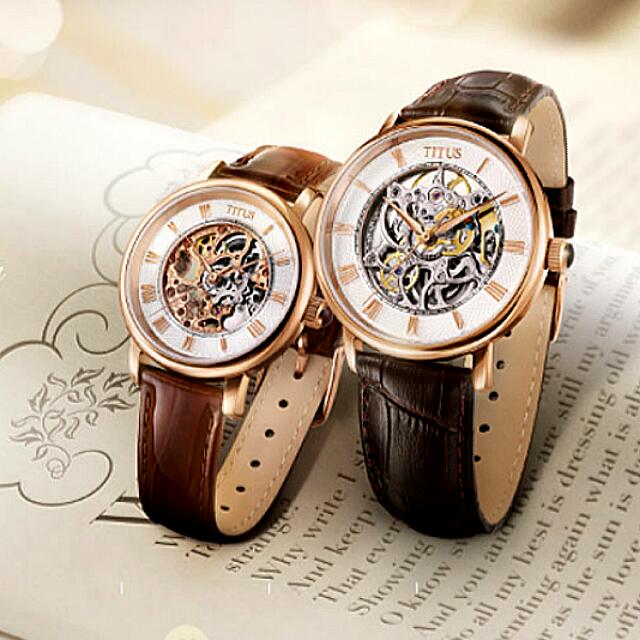 Titus hot sale skeleton watch