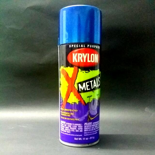 Krylon X metal Spray paint, Hobbies & Toys, Stationery & Craft, Craft