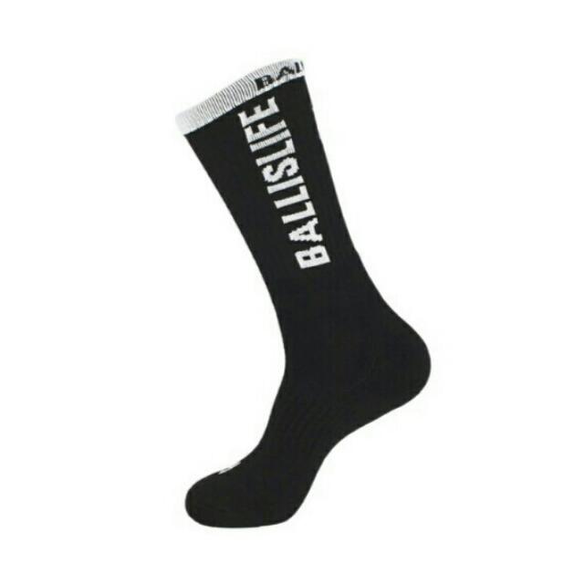 black and white elite socks