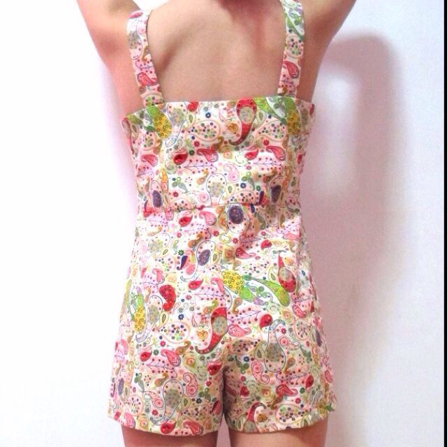 Patterned Romper (Category: Rompers) located in Singapore. Submitted by hippieme (Listing ID 5260542, Image 2). Description: .