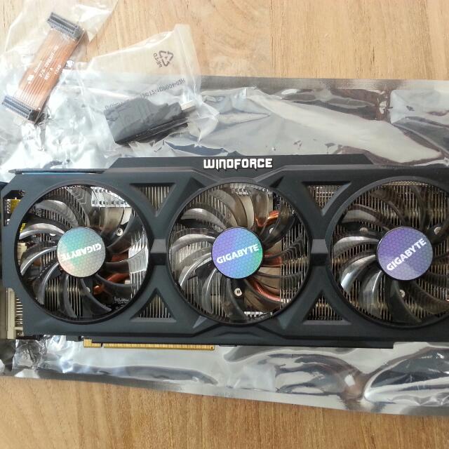 Gigabyte R9 280x 3GB rev 2.0 Card Everything Else on Carousell