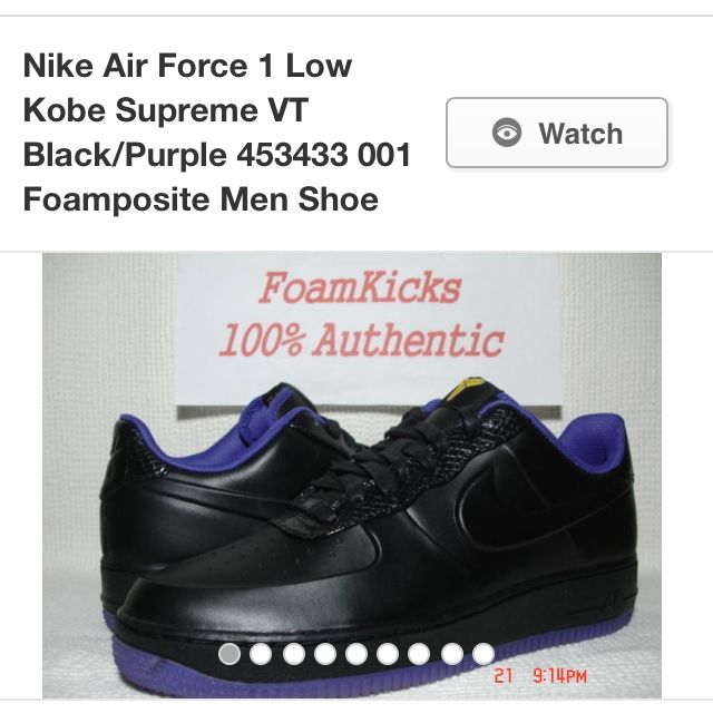 Nike Air Force 1 Low Foam Kick, Men's 