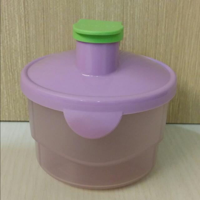tupperware baby milk powder container