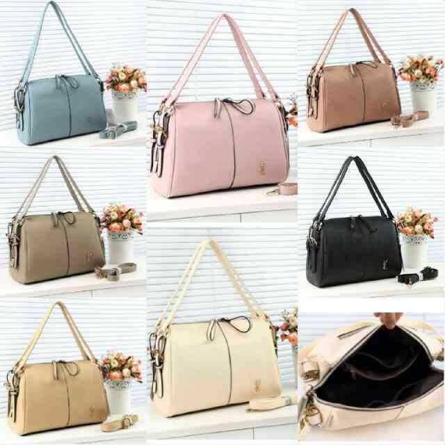 YSL bag pastel colours, Luxury, Bags & Wallets on Carousell