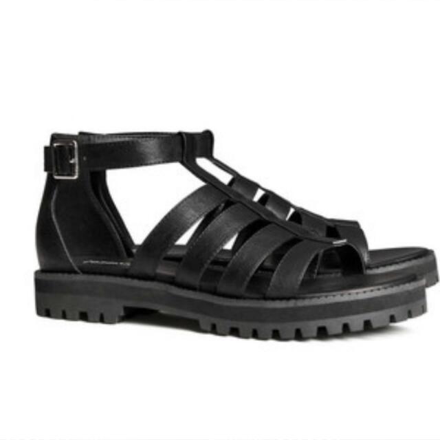 H&M Sandals, Women's Fashion, Footwear, Sandals on Carousell