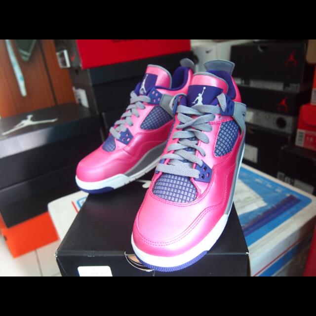 jordan 4 pink foil