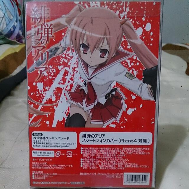 Hidan No Aria Aria Iphone 4 Hard Cover Hobbies Toys Collectibles Memorabilia J Pop On Carousell