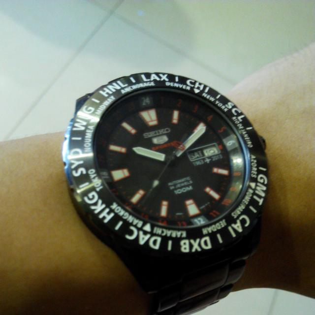 Seiko 5 Gmt Automatic Watch 50th Anniversary Limited Edition Model Men S Fashion On Carousell