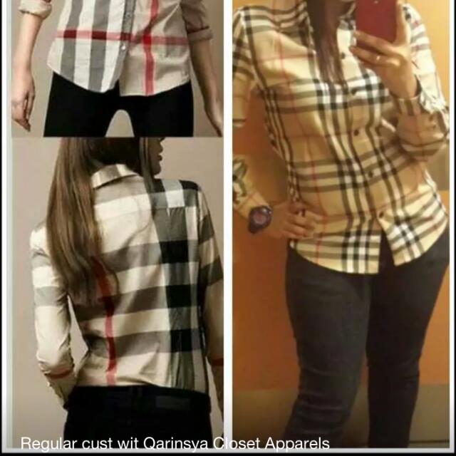 Burberry inspired shirt deals