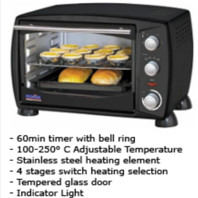 Morries 18 Litres Electric Oven, TV & Home Appliances, Kitchen