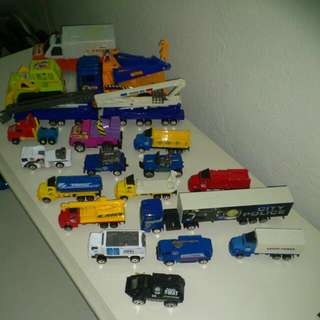 Different Cars And Lorrys