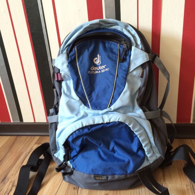 Preloved Blue Deuter 22 AC 22 Litre, Sports Sports & Games, Sports on Carousell
