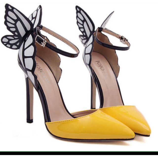 Sophia Webster Inspired Butterfly Pumps Women s Fashion Footwear