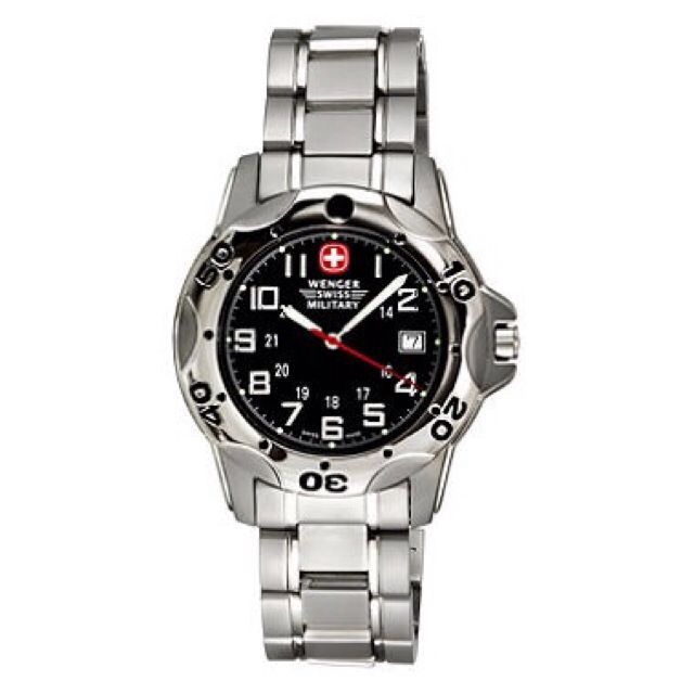Wenger Swiss Military Mountaineer Titanium Men s Watch NEW PIECE