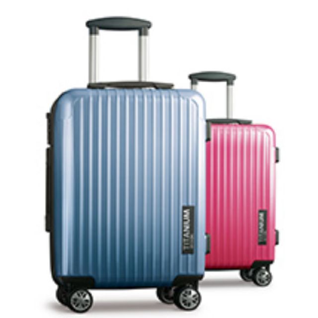 titanium luggage