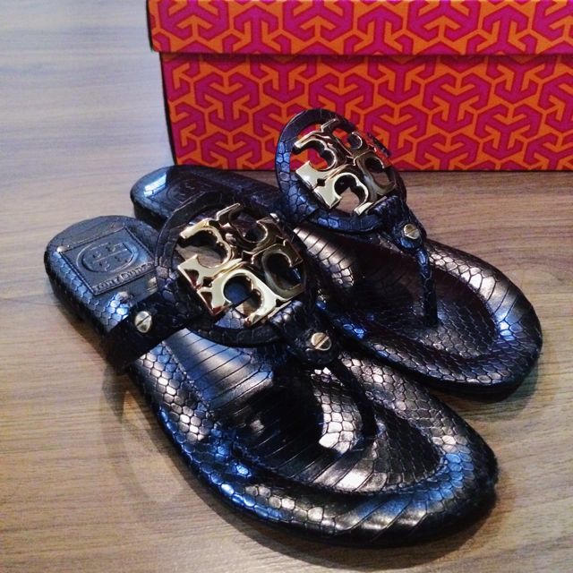 Original Tory Burch shoes slipper Miller, Women's Fashion, Footwear, Flats  on Carousell