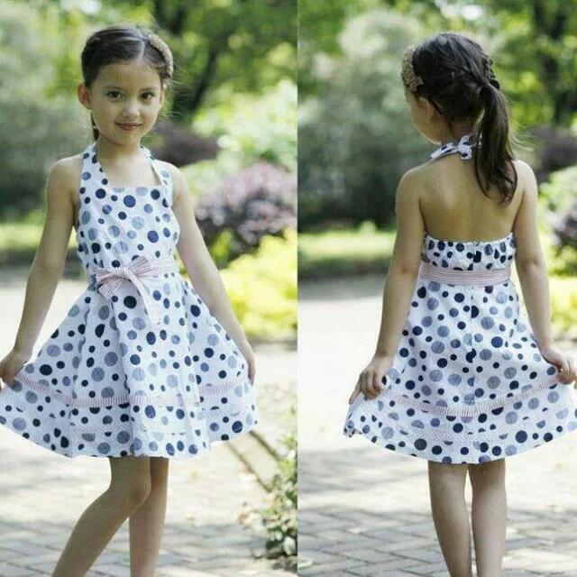 halter neck dress for kids