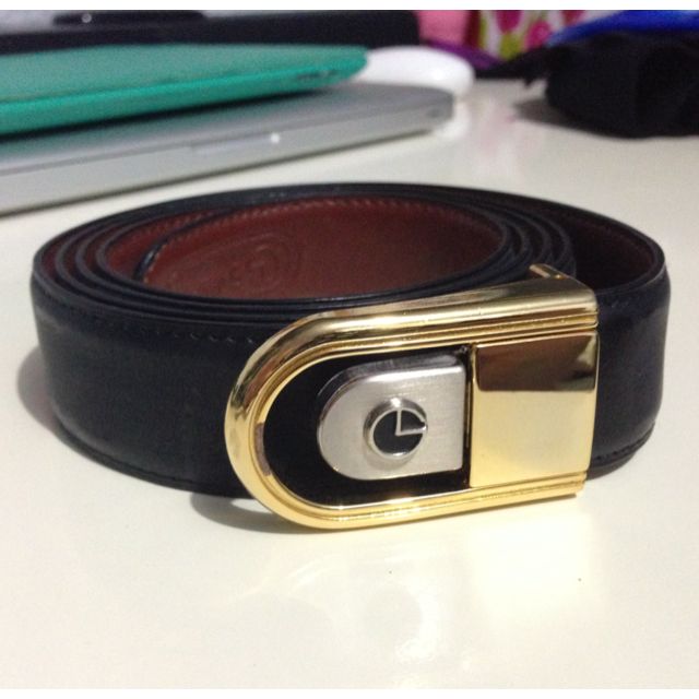 Gold shop lion belt