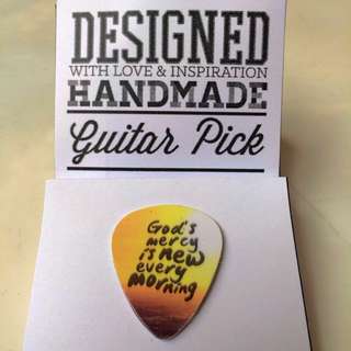 Inspirational Design Handmade 351 Guitar Pick