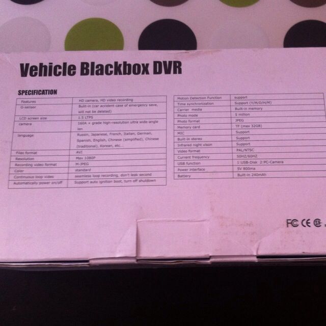 Vehicle BlackBox DVR Full HD 1080, Cars on Carousell