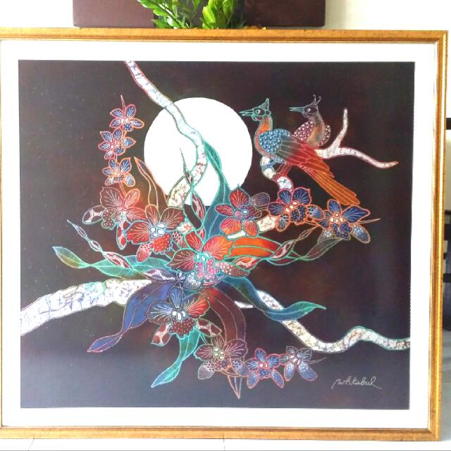 Rare Batik Painting Furniture Home Decor On Carousell