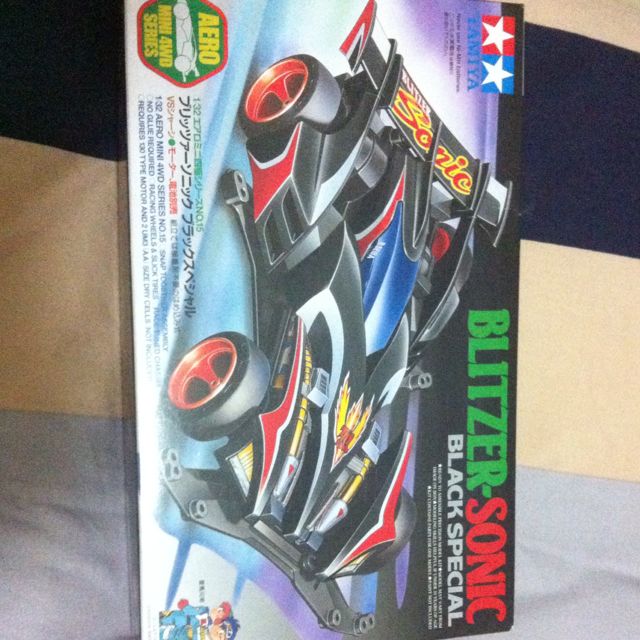 RESERVED] Tamiya Mini 4WD Blitzer-Sonic Black Special, Hobbies & Toys, Toys  & Games on Carousell