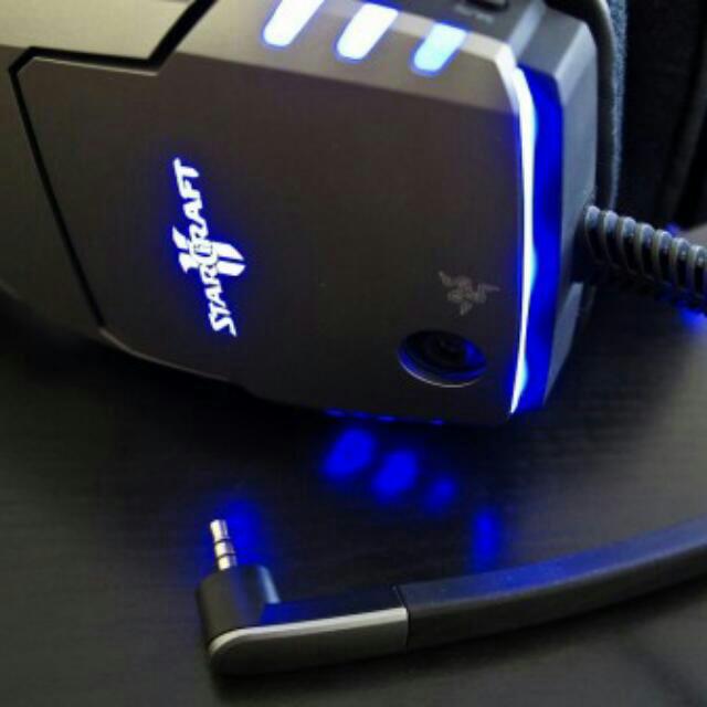 Razer Headset Banshee Starcraft Edition Computers Tech Parts Accessories Networking on Carousell
