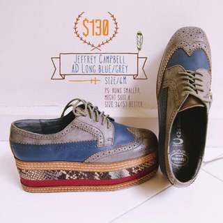 Authentic Jeffrey Campbell AD Long Oxford Platform