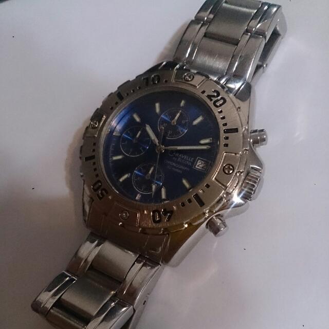 Caravelle By Bulova Chronograph 50m Quartz Watch Mobile Phones