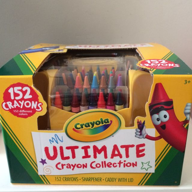 Crayola Ultimate Crayon Case, Sharpener Caddy, 152 Colors | Bundle of 10  Sets