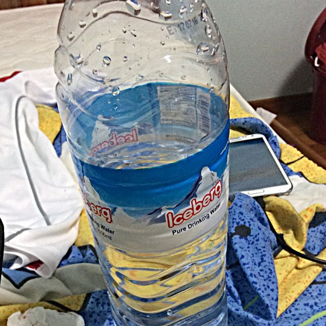 Half Drank Water Bottle, Luxury, Bags & Wallets on Carousell