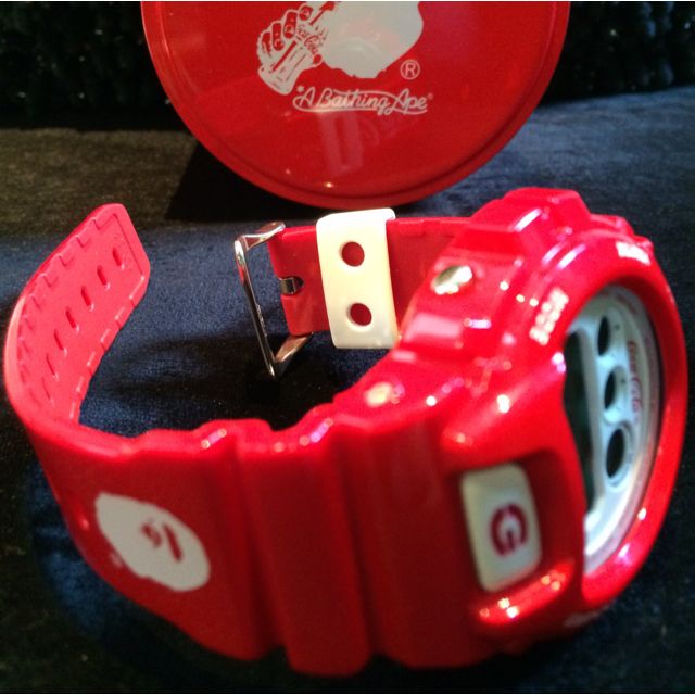 G shock x discount bape x coca cola