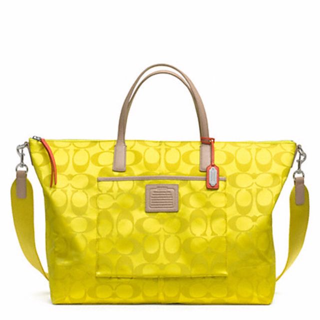 Coach weekender outlet bag nylon